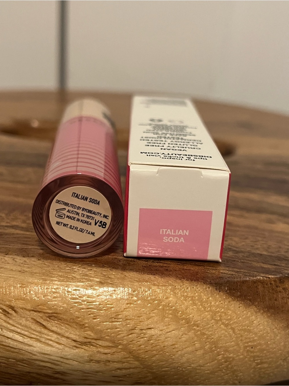 Dibs. Go To Glossy Balm in Pink - Italian Soda - Picture 3 of 4